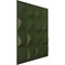 Ekena Millwork 19 5/8in. W x 19 5/8in. H Tristan EnduraWall Decorative 3D Wall Panel Covers 2.67 Sq. Ft. WP20X20TNGCG - alternate 5